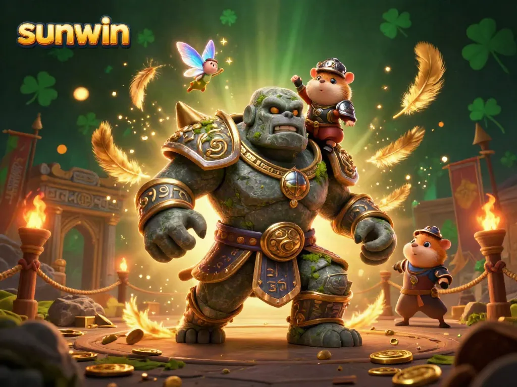 Experience big wins with sunwin while exploring a vibrant 3D casino adventure featuring magical characters and thrilling gaming elements.